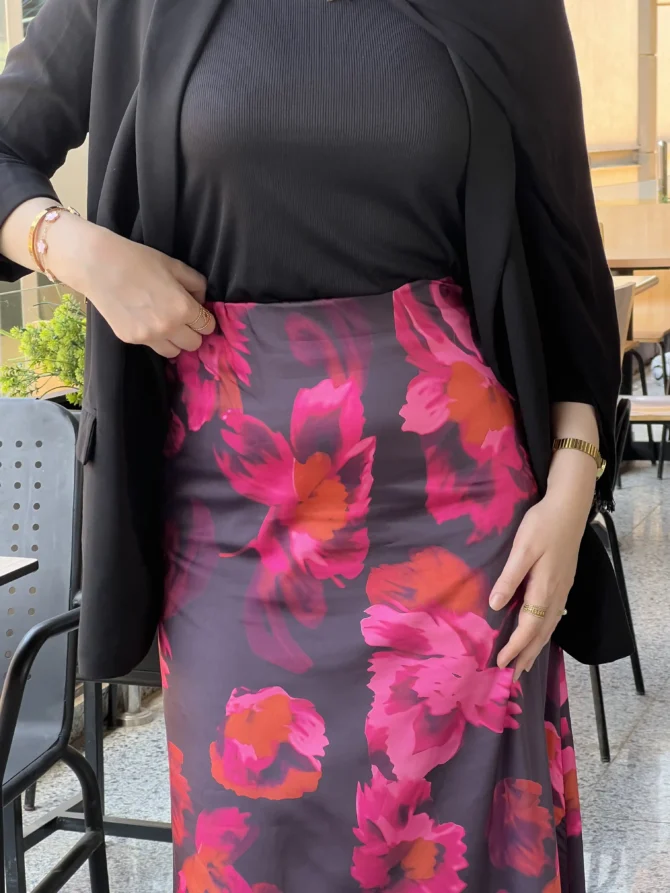 Black Velora Skirt