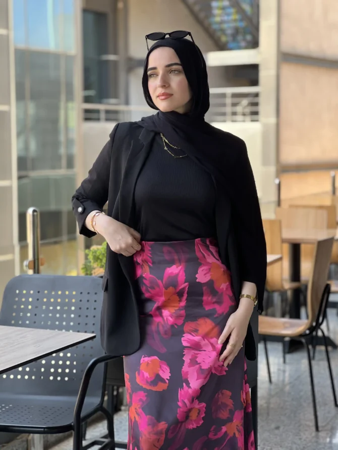 Black Velora Skirt